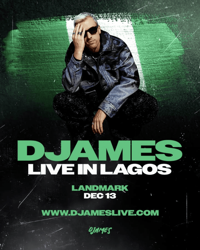 DJames Live in Lagos at Landmark Centre